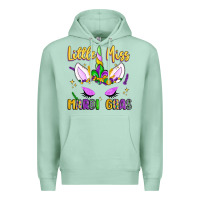 Seafoam little miss mardi gras Premium Hoodie - LillyAllenDesigns