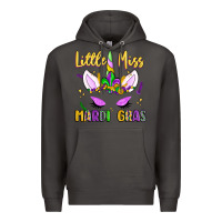 Smoke little miss mardi gras Premium Hoodie - LillyAllenDesigns
