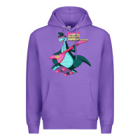 Purple Denver rock Denver The Last Dinosaur Classic Essential for a gift Premium Hoodie - trangStudio