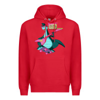 Red Denver rock Denver The Last Dinosaur Classic Essential for a gift Premium Hoodie - trangStudio