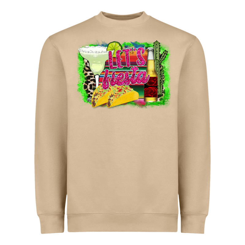 Let's Fiesta Heavyweight Sweatshirt by CowhideDigitalArt | Teevron