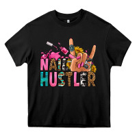 Black nail hustler Heavy Core Tee - Jasminsmagicworld