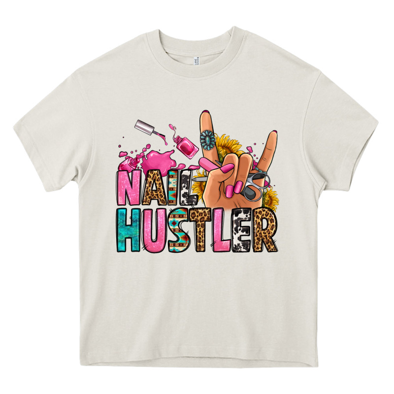 Nail Hustler Heavy Core Tee by Jasminsmagicworld | Teevron