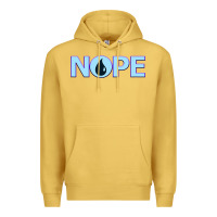 Antique Gold NOPE  Blue Magic  Island Mana Symbol Premium Hoodie - trangStudio