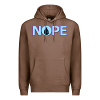 Chestnut NOPE  Blue Magic  Island Mana Symbol Premium Hoodie - trangStudio