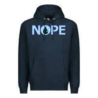 Navy NOPE  Blue Magic  Island Mana Symbol Premium Hoodie - trangStudio