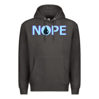 Smoke NOPE  Blue Magic  Island Mana Symbol Premium Hoodie - trangStudio