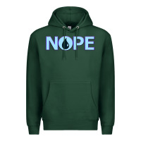 Sports Green NOPE  Blue Magic  Island Mana Symbol Premium Hoodie - trangStudio