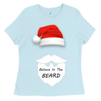 Baby Blue Believe In The Beard Ladies Tee - Bettercallsaul