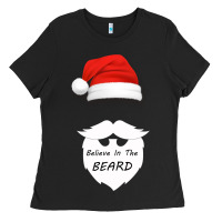Black Believe In The Beard Ladies Tee - Bettercallsaul