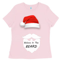Bubblegum Pink Believe In The Beard Ladies Tee - Bettercallsaul