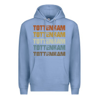 Colony Blue Retro Vintage Tottenham London Premium Hoodie - trangStudio