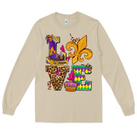 Mushroom mardi gras love olivia Long Sleeve Tee - OliviaCreatesArt