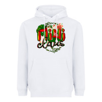 White mini claus christmas Heavyweight Hoodie - BarkalooDesign