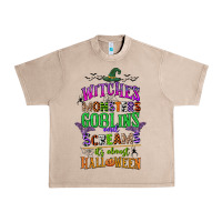 French Oak witches monsters goblins and screams its almost halloween Urban Heavy Tee - CowGirlArtShop