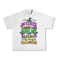 Lunar Rock witches monsters goblins and screams its almost halloween Urban Heavy Tee - CowGirlArtShop