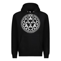 M.c. Escher Circle Limit Iv Premium Hoodie | Teevron