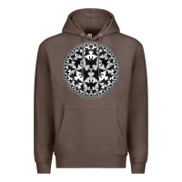 Coffee M.C. Escher Circle Limit IV Premium Hoodie - trangStudio