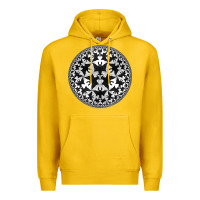 Lemon M.C. Escher Circle Limit IV Premium Hoodie - trangStudio