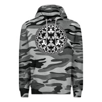 Slate Camo M.C. Escher Circle Limit IV Premium Hoodie - trangStudio
