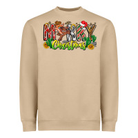 Merry Christmas Heavyweight Sweatshirt | Teevron
