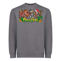 Storm Merry Christmas Heavyweight Sweatshirt - CowhideDigitalArt