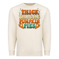 Sandshell thick thighs pumpkin pies Premium Sweatshirt - BarkalooDesign