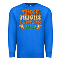 True Royal thick thighs pumpkin pies Premium Sweatshirt - BarkalooDesign