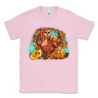 Bubblegum Pink Turkey pumpkins Classic Tee - NancyCooperArtShop