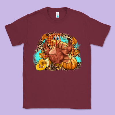 Turkey Pumpkins Classic Tee Designed By Nancycooperartshop