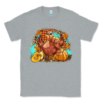Heather Grey Turkey pumpkins Classic Tee - NancyCooperArtShop