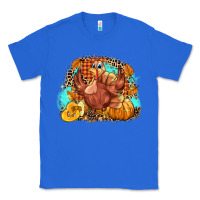 True Royal Turkey pumpkins Classic Tee - NancyCooperArtShop