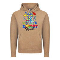 Vintage Coffee support squad autism Vintage Hoodie - CowGirlArtShop