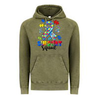 Vintage Olive support squad autism Vintage Hoodie - CowGirlArtShop