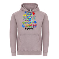 Vintage Zinc support squad autism Vintage Hoodie - CowGirlArtShop
