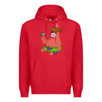 Red patrick the star gift Premium Hoodie - trangStudio