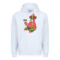 White patrick the star gift Premium Hoodie - trangStudio