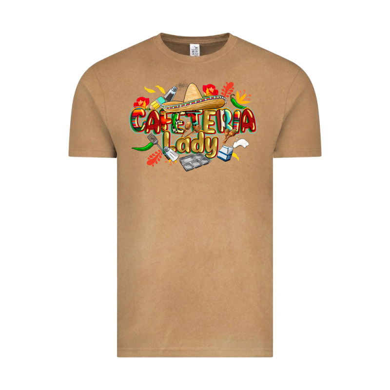 Cinco De Mayo Cafeteria Lady Vintage Tee by CowGirlArtShop | Teevron
