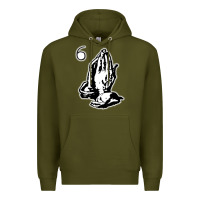 Army Green 6IX GOD gift Premium Hoodie - trangStudio