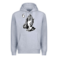 Heather Grey 6IX GOD gift Premium Hoodie - trangStudio
