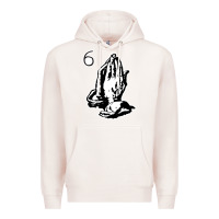 Pale Pink 6IX GOD gift Premium Hoodie - trangStudio