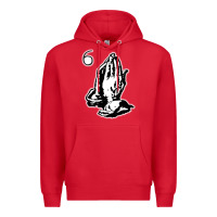 Red 6IX GOD gift Premium Hoodie - trangStudio