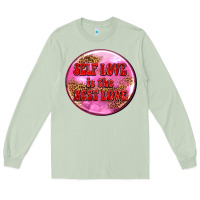 Matcha self love is the best love olivia Long Sleeve Tee - OliviaCreatesArt