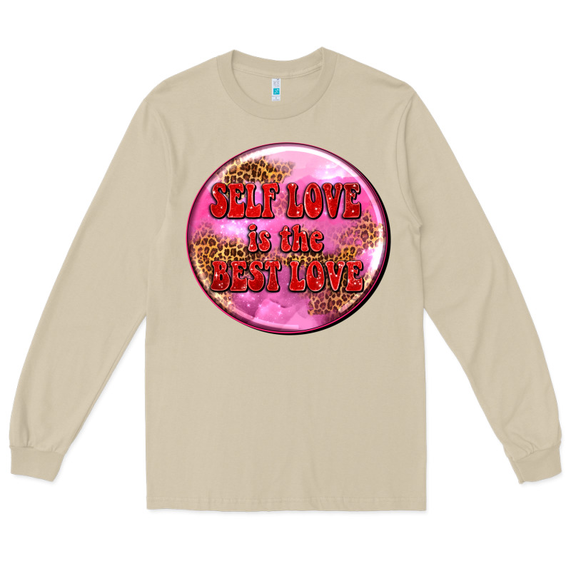 Self Love Is The Best Love Olivia Long Sleeve Tee by OliviaCreatesArt | Teevron