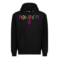 Black Pediatric PT Physical Therapy Office Staff Appreciation Gift Premium Hoodie - trangStudio