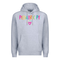 Heather Grey Pediatric PT Physical Therapy Office Staff Appreciation Gift Premium Hoodie - trangStudio
