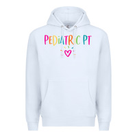 White Pediatric PT Physical Therapy Office Staff Appreciation Gift Premium Hoodie - trangStudio