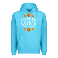 Ocean Blue funny cookie lover baking cookies baker candy gift Premium Hoodie - trangStudio