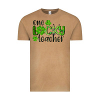 Vintage Camel st. patrick's day one lucky teacher Vintage Tee - RanaPortraitStore