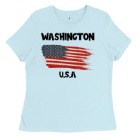 Baby Blue Washington Ladies Tee - Bettercallsaul
